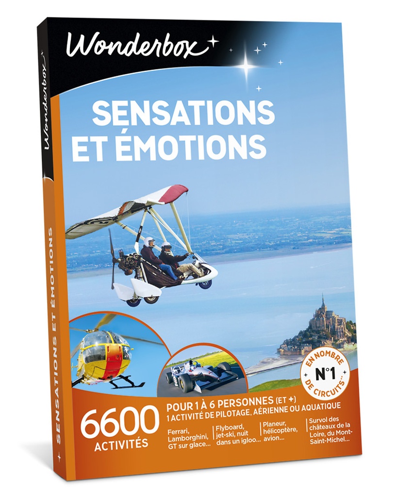 Sensations et émotions (Wonderbox)