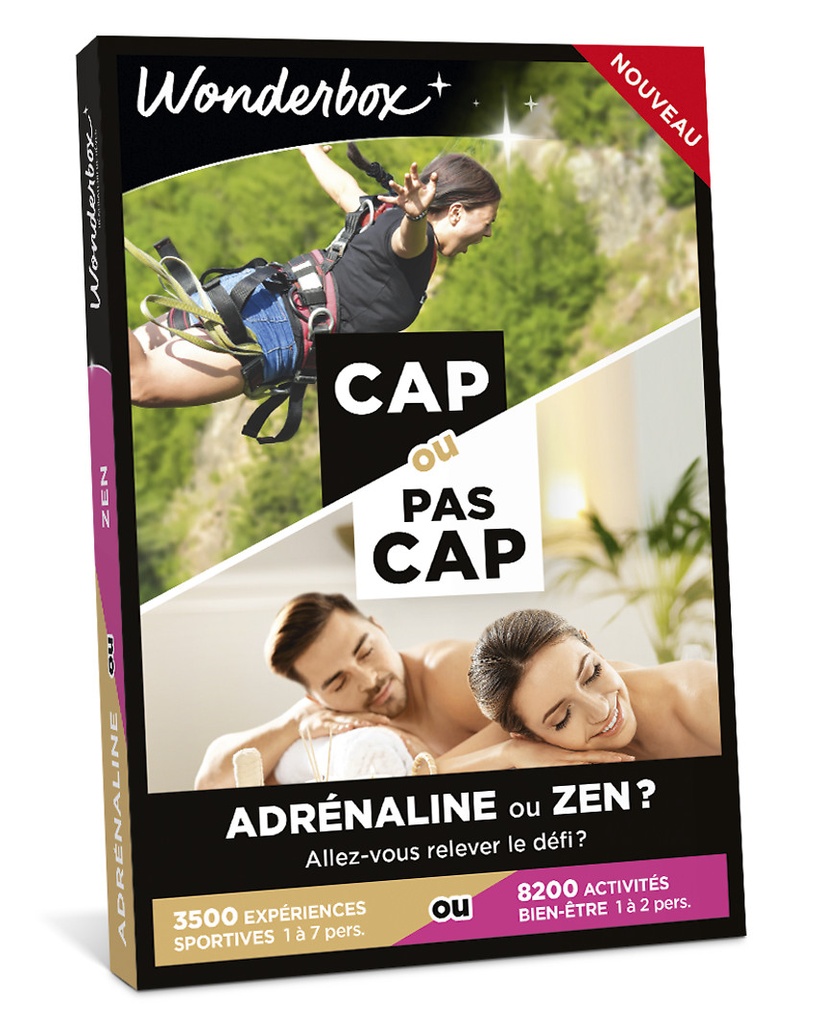 CAP OU PAS CAP - Adrénaline ou Zen ? (Wonderbox)